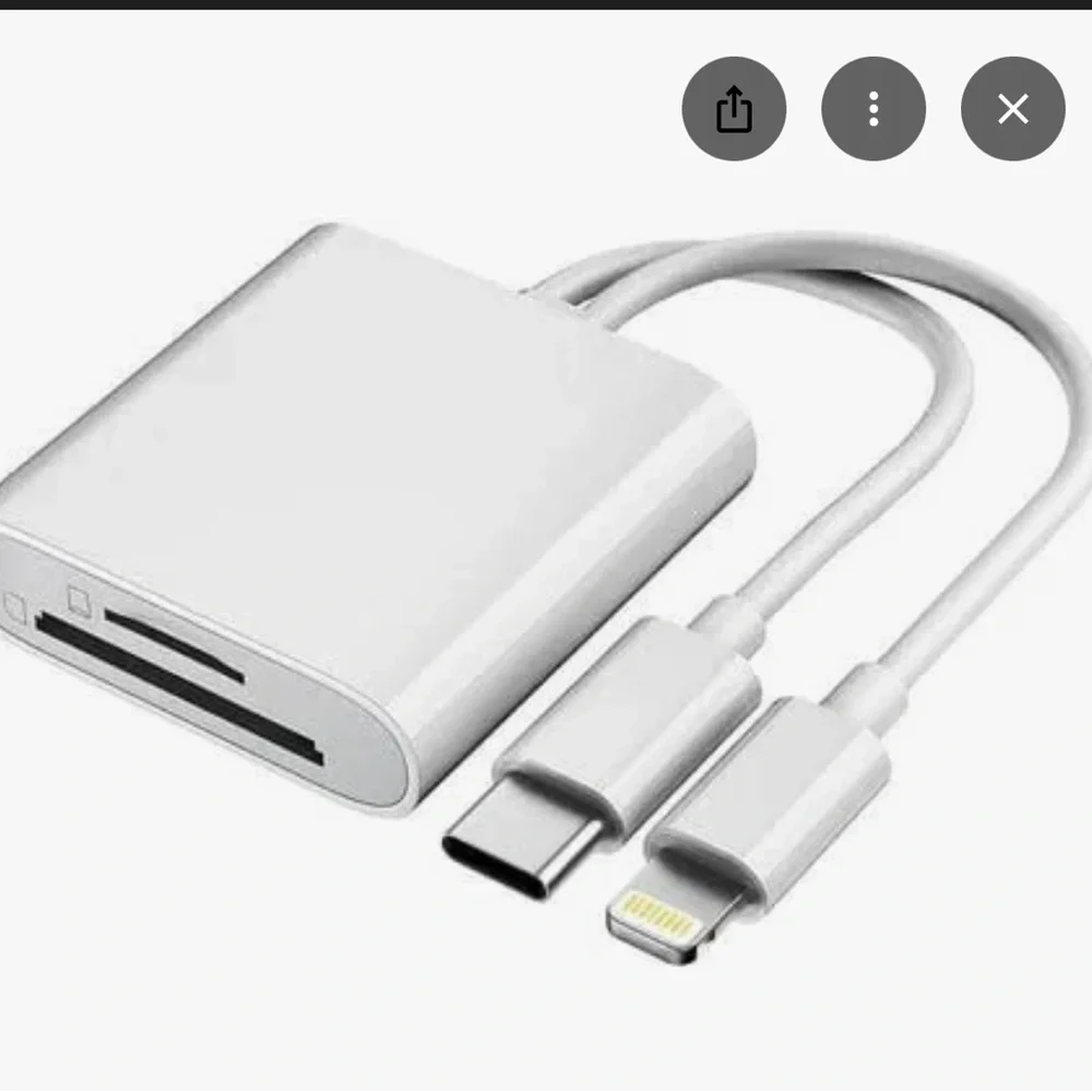 Dual Card Slot Memory/SD Card Reader